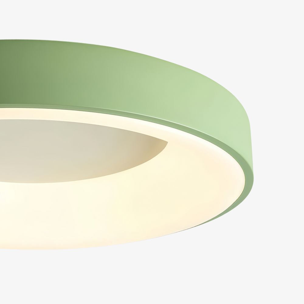 Lumiflexa Sleek Circle Ceiling Lamp - Minimalist Design for Modern Living Rooms | Esilora