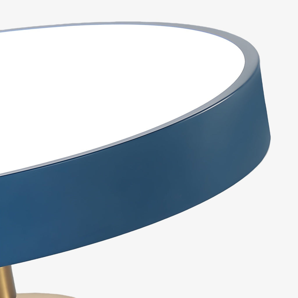 Lumiflexa Round Minimalist Flush Mount Ceiling Light - Contemporary Design for Hallway and Office | Esilora