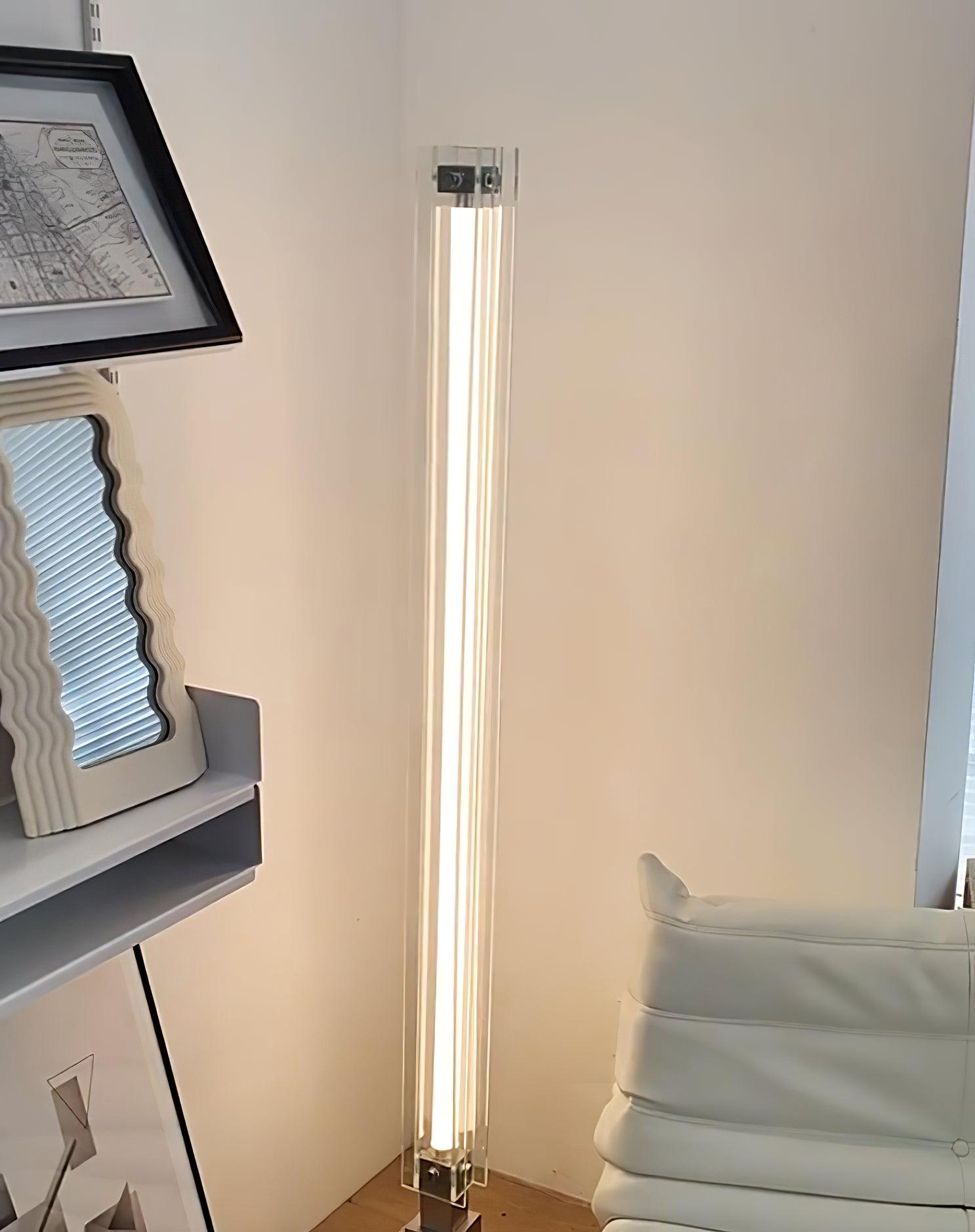 Industrial Style Minimalist Glass Floor Lamp M29 | Esilora