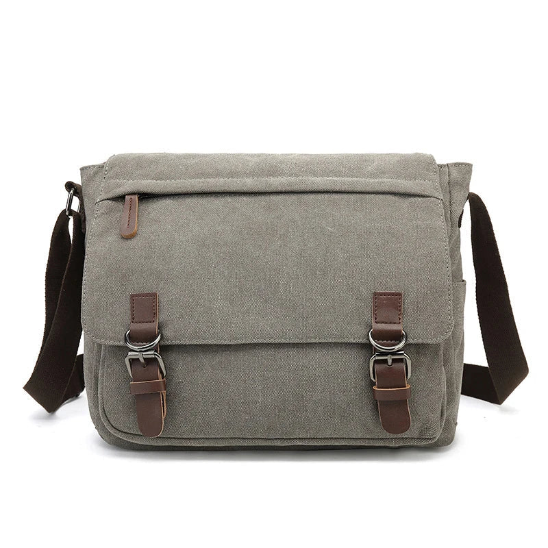 Stylish Canvas Shoulder Bag for Organized Travel - Esilora