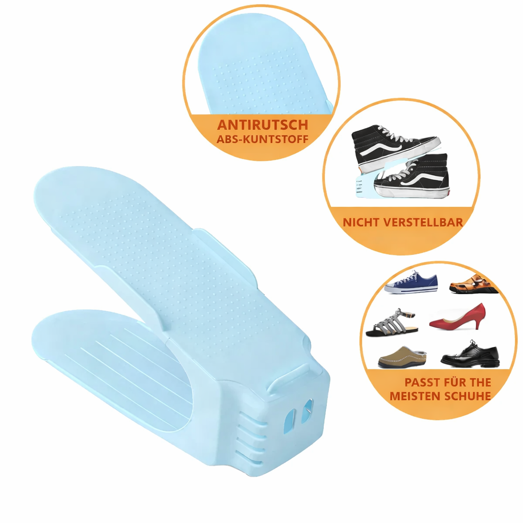 Shoe Storage Organizer | Space Efficient Design | Adjustable Shoe Rack | ShoeMate - Esilora