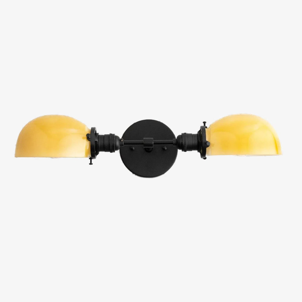 Ornato Luxe Art Deco Schminkspiegel-Wandleuchte – Opalglas-Wandlampe für Bad & Ankleidezimmer | Esilora