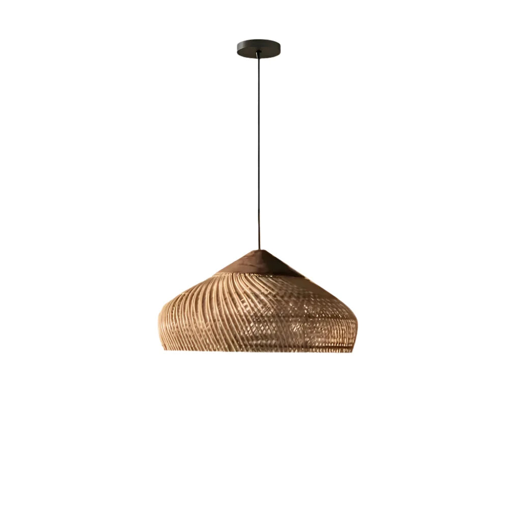 Retro Bohemian Rattan Pendant Light | Esilora