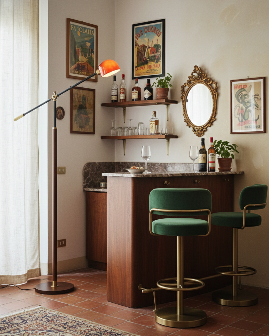 Heritage Swing Floor Lamp | Esilora