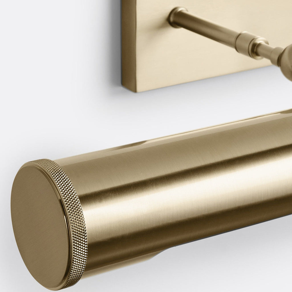 Modo Picture Light - Classic Arch Design Brass Art Light for Gallery Wall | Esilora