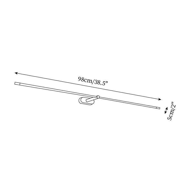 Lumineo Linear Rechargeable Version Wall Lamp | Esilora