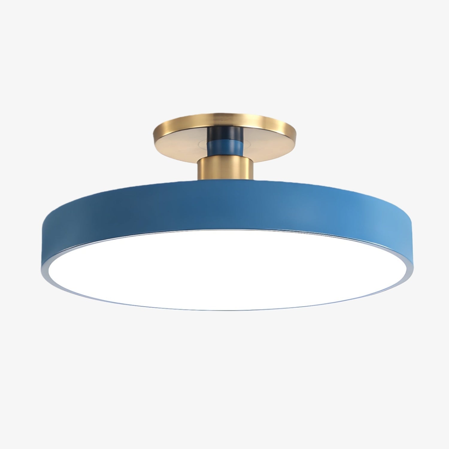 Lumiflexa Round Minimalist Flush Mount Ceiling Light - Contemporary Design for Hallway and Office | Esilora