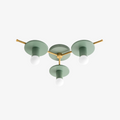 Radiro Globe Sculptural Trio Ceiling Lamp — Minimalist Modern Fixture for Living & Dining | Esilora