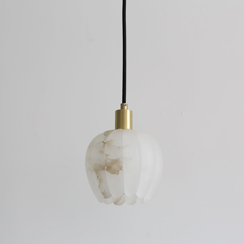 Modern Minimalist Alabaster Pendant Light | Esilora