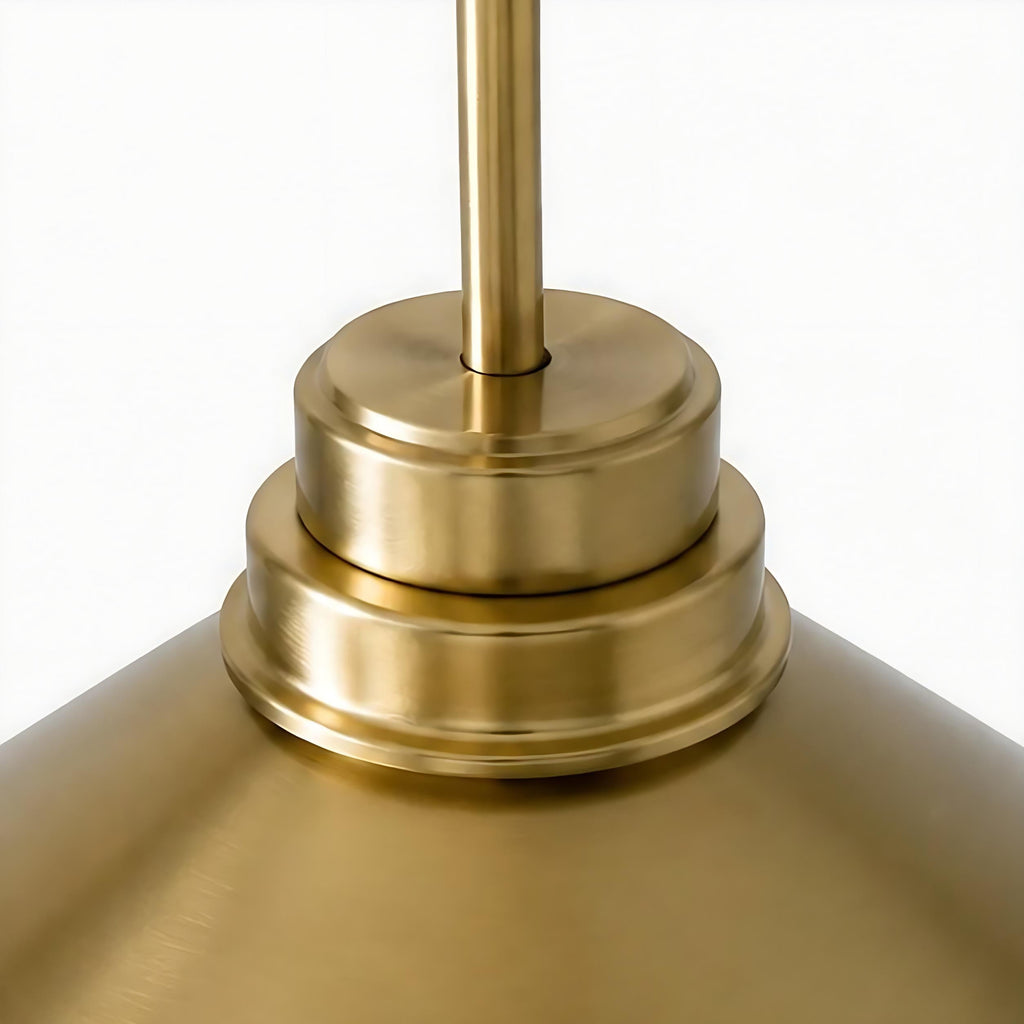 Aurenza Modern Farmhouse  Cone Pendant Light – Dimmable Kitchen and Entryway Lighting | Esilora