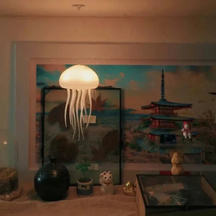 Jellyfish Design LED Table Lamp — Color Change Lighting