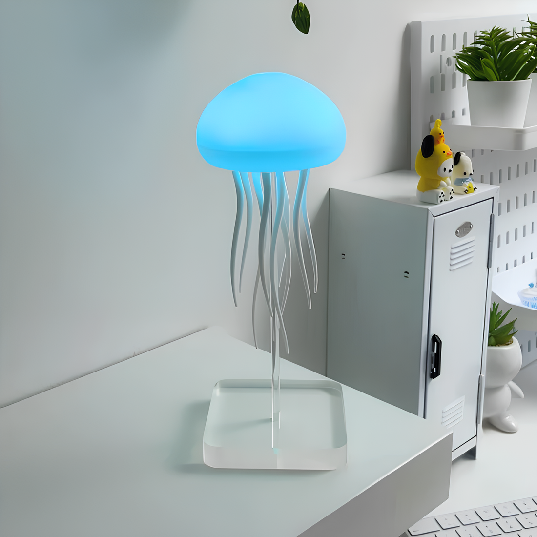 Jellyfish Design LED Table Lamp — Color Change Lighting