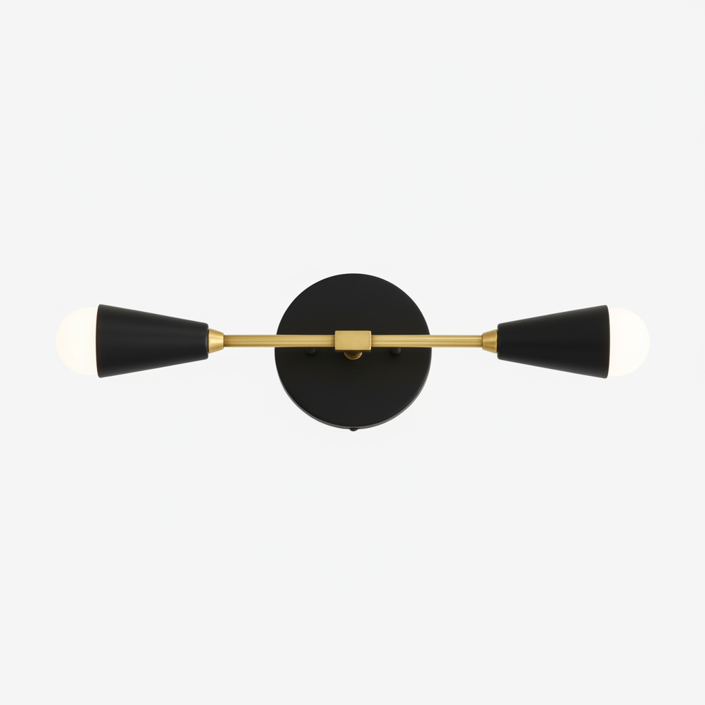 Mobilux Line Sleek Linear Light – Mid-Century Wall Lamp for Hallway | Esilora