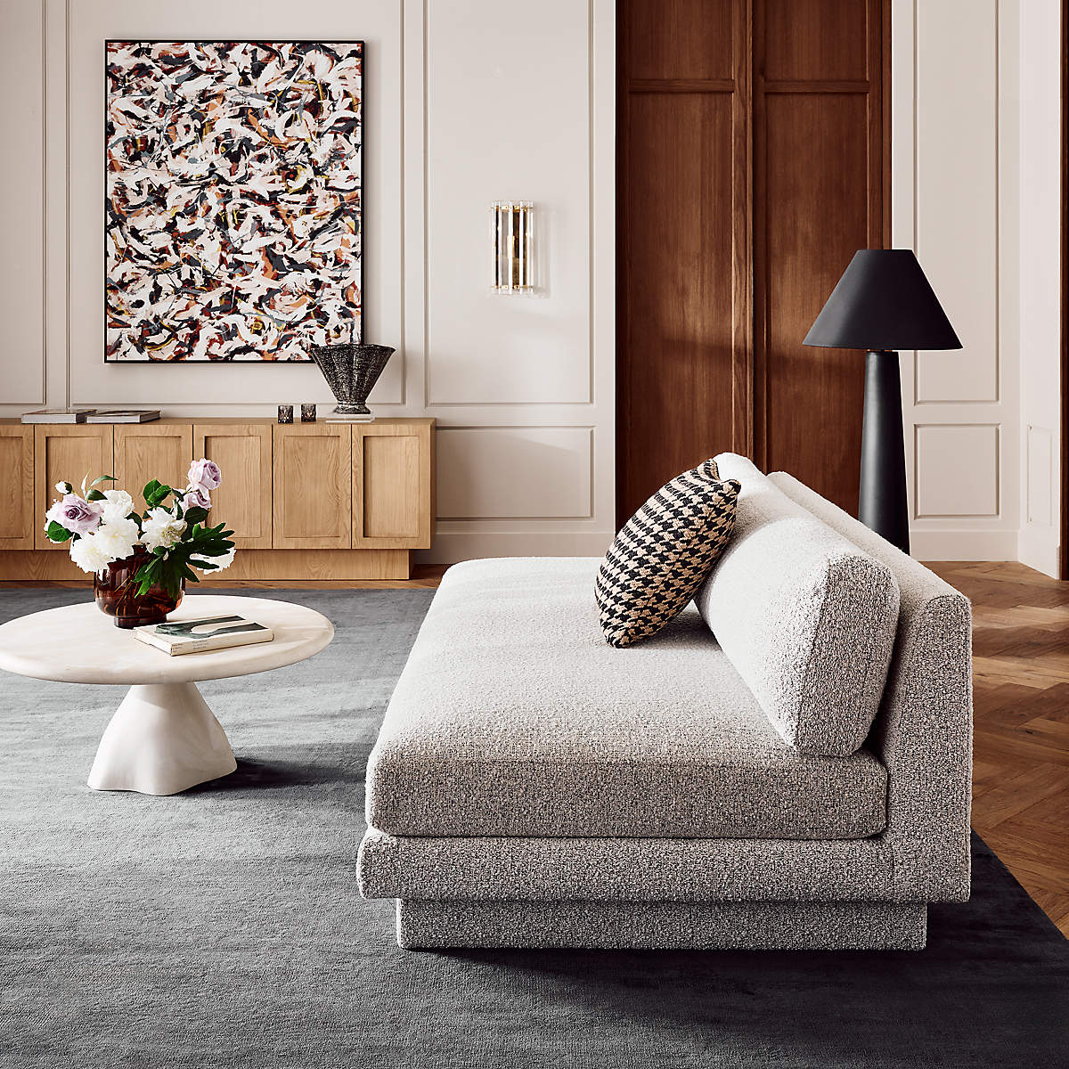 Polar White Floor Lamp | Esilora