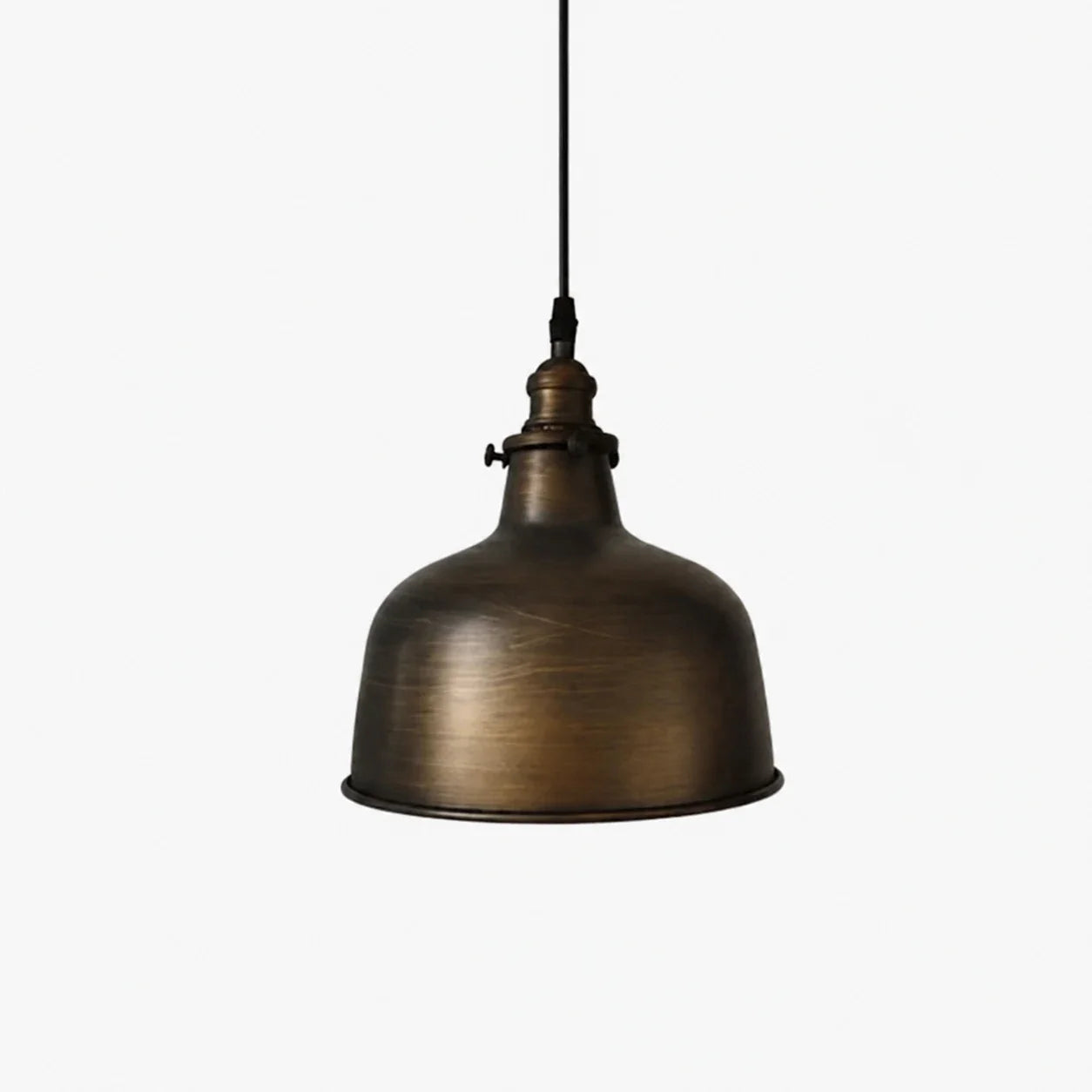 Vintage Industrielle Pendelleuchte aus distressed Metall | Esilora