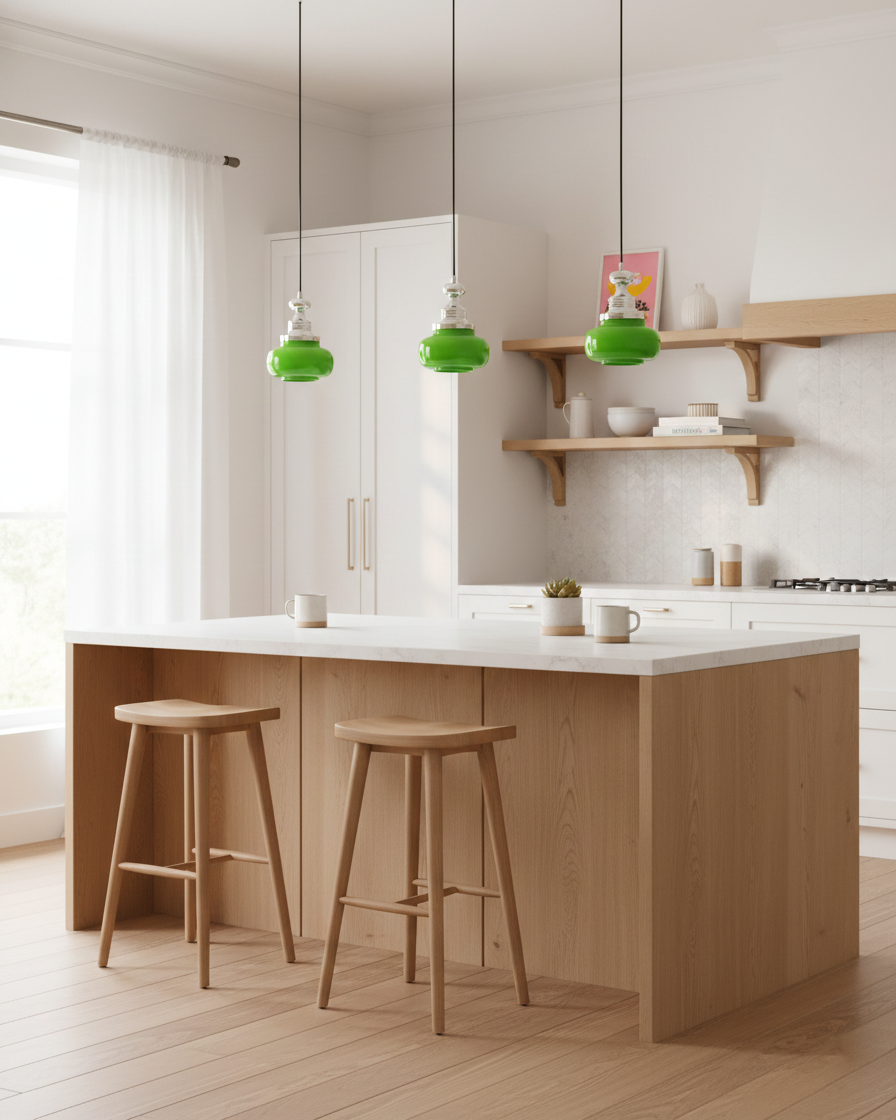Jade Pulse Pendant Lamp | Esilora