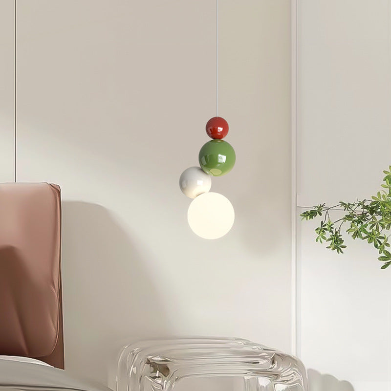 Nordic Style Globe Multicolor Pendant Lamp M35 | Esilora