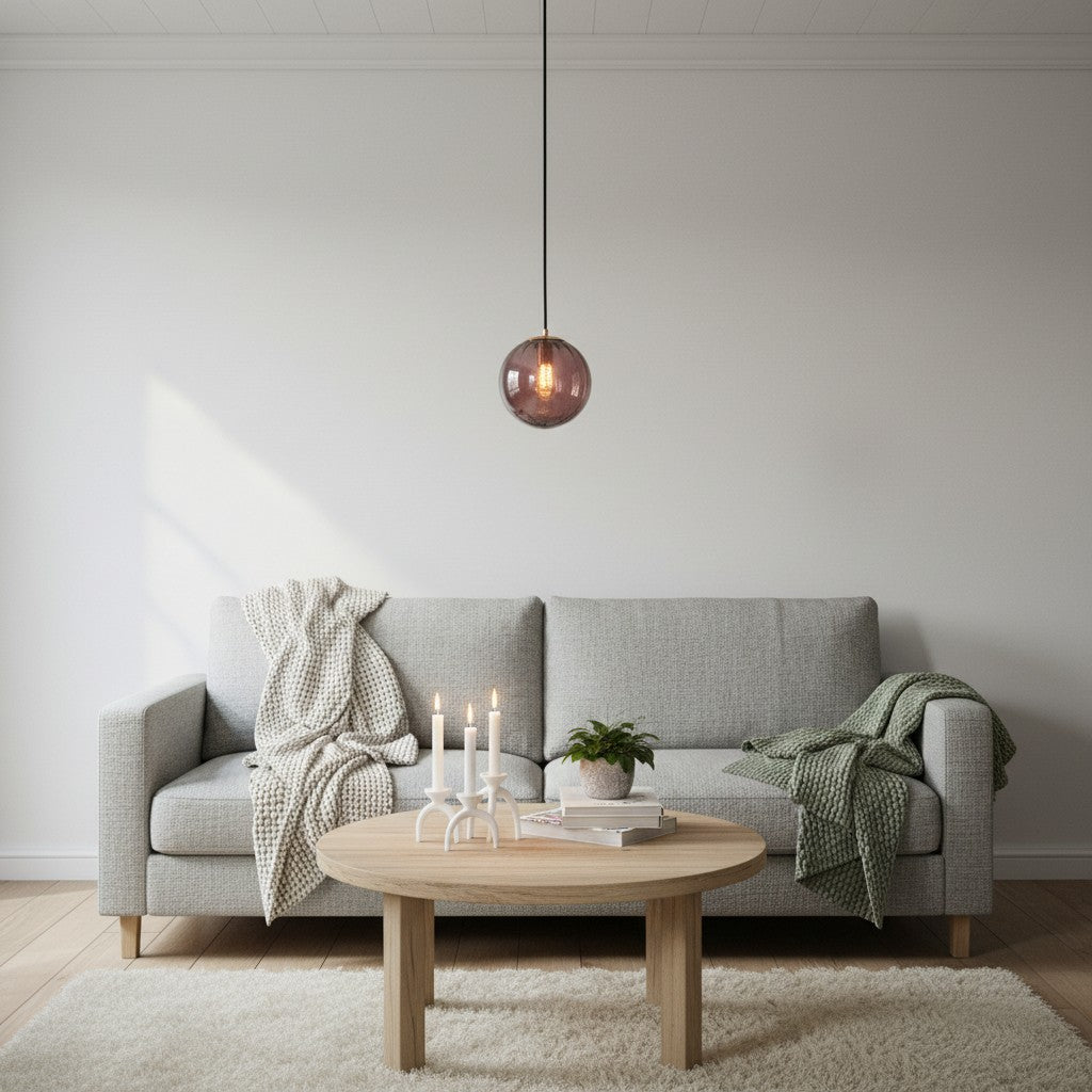 Nuevola Moderne elegante Globus-Pendelleuchte - Esszimmer Küche Nutzung | Esilora