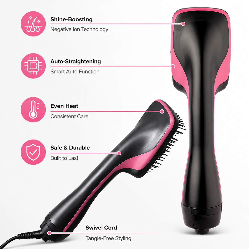 SilkPro Precision Styler — Effortless Salon Shine and Frizz-Free Confidence Every Day - Esilora