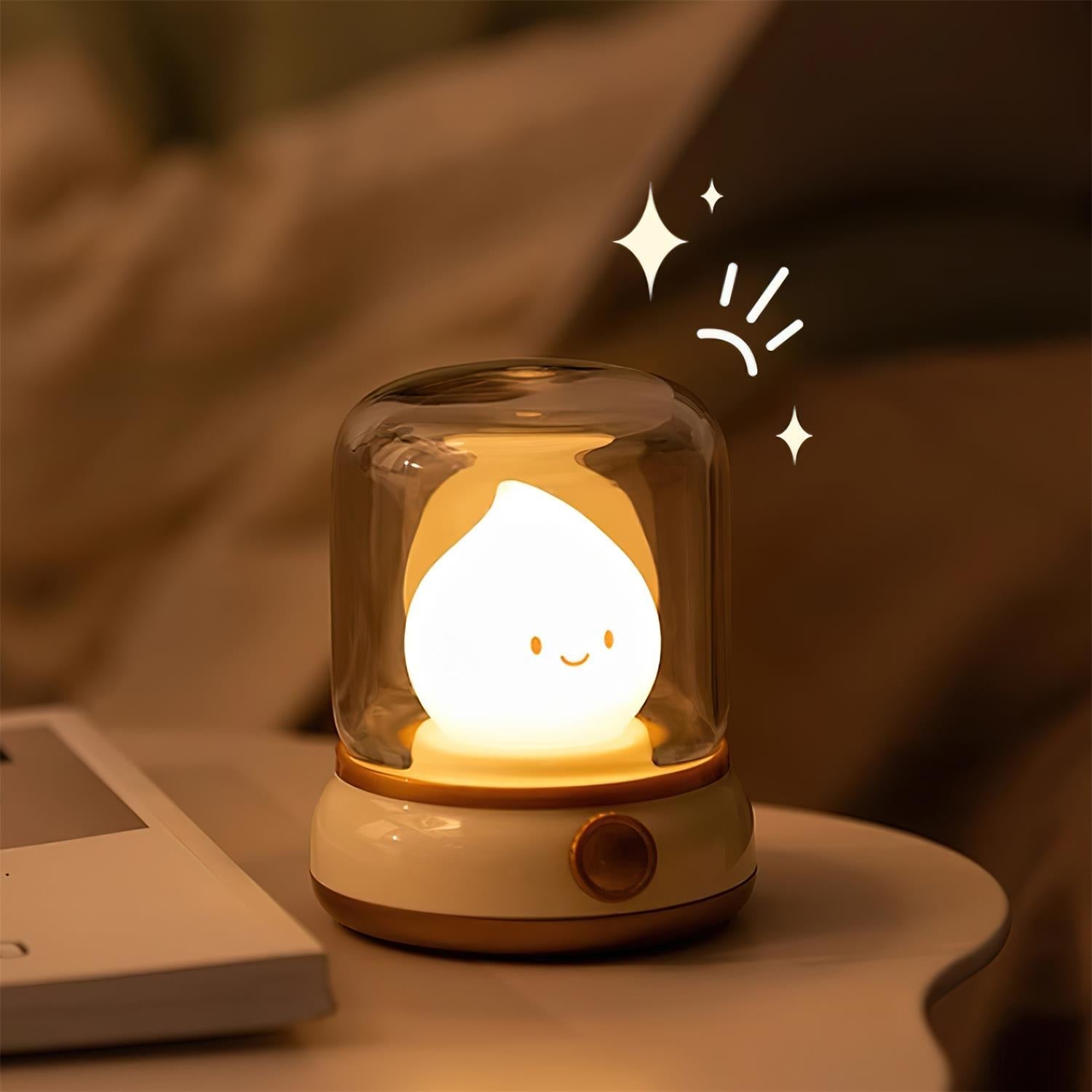 مصباح Flame LED الليلي الصغير | Esilora
