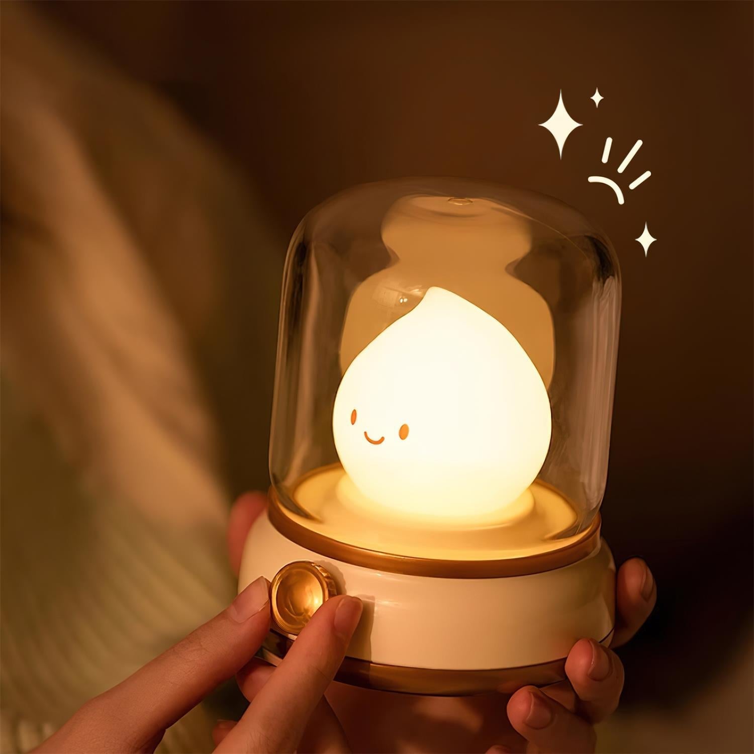مصباح Flame LED الليلي الصغير | Esilora