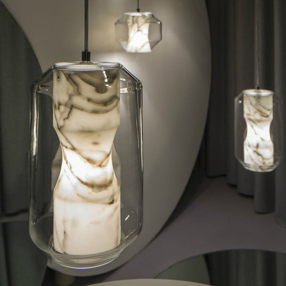 Glass Alabaster Pendant Lamp | Esilora
