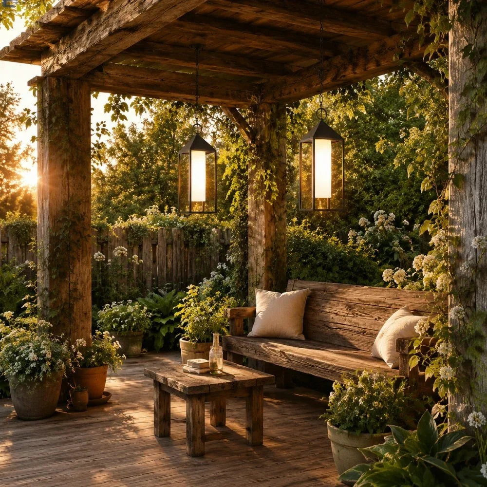 Allora Industrial Outdoor Pendant Lantern | Esilora