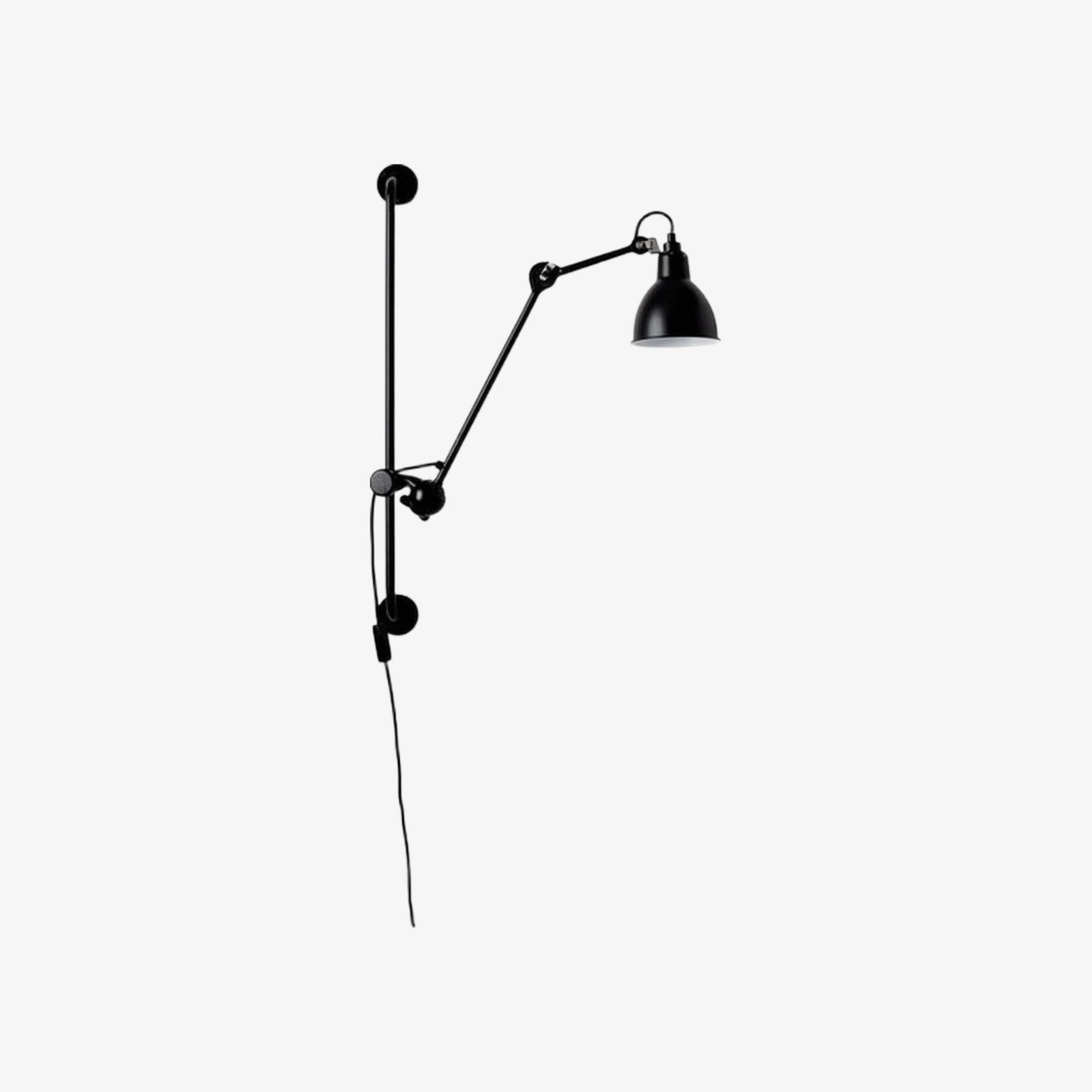 Articula Foldable Swing Arm Wall Light – Functional Wall Lamp with Rotatable Shade for Home N19 | Esilora