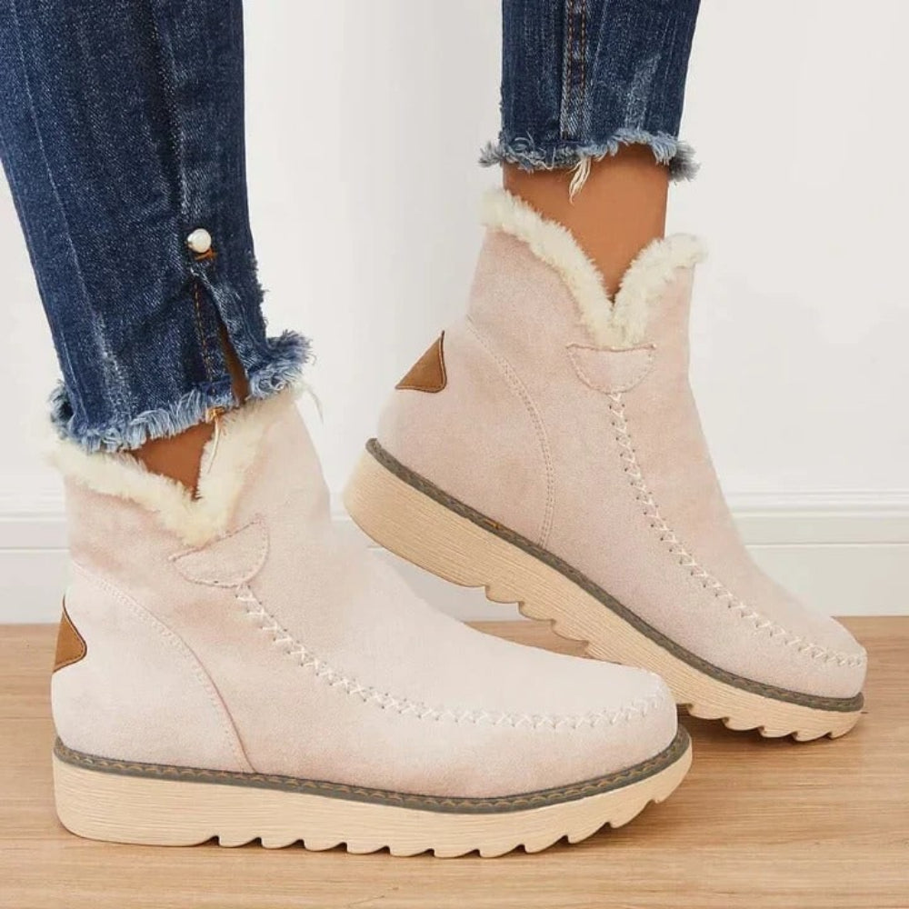 Fellgefütterte Stiefeletten Modische Ausführung - Image 4