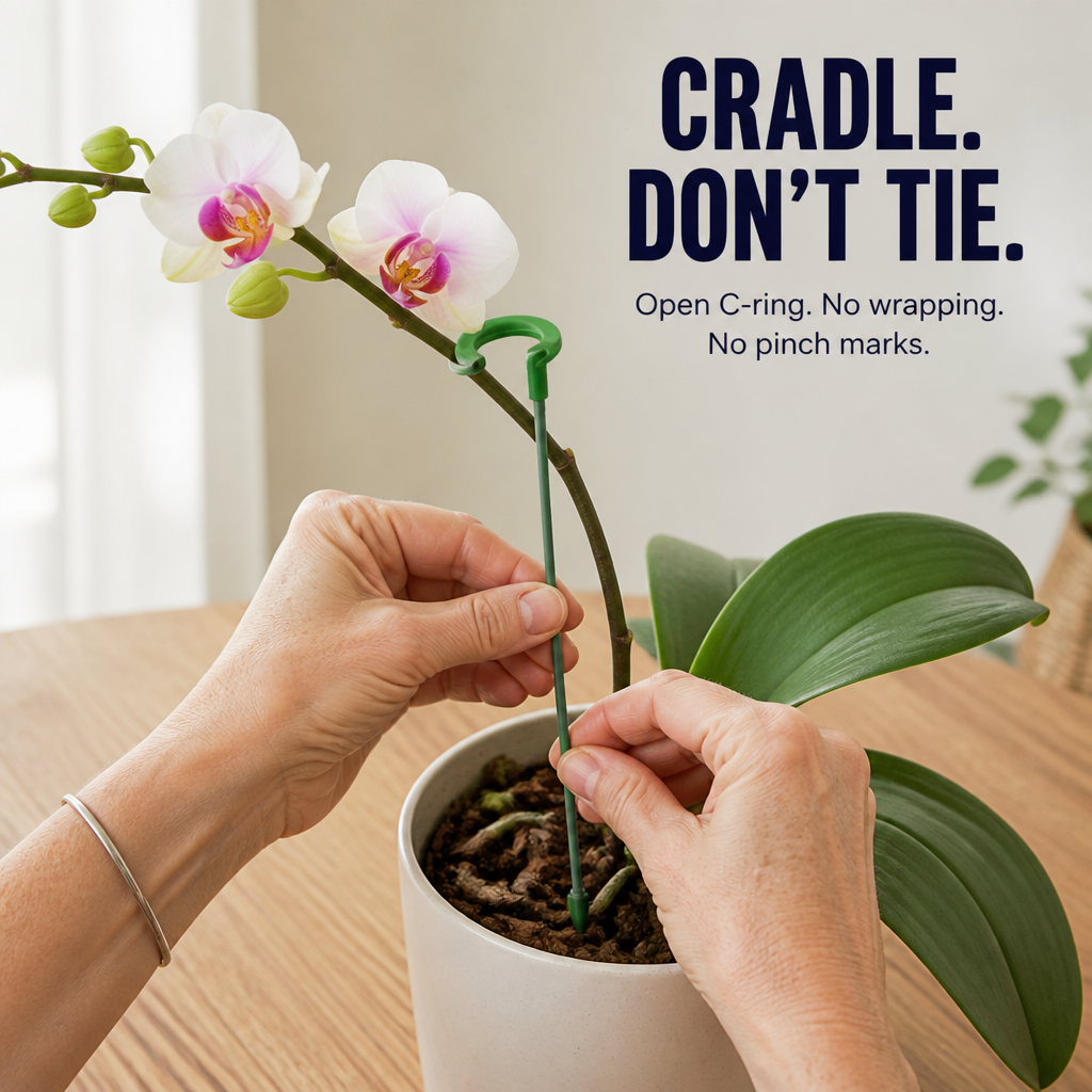 PrismBloom — Catch Your Orchid Spike Before It Snaps in Two - Esilora