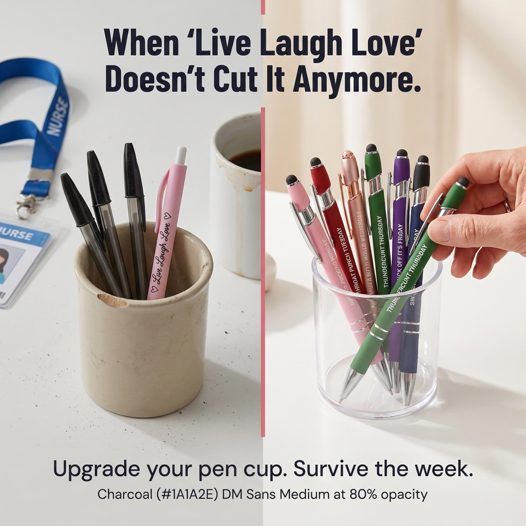 QuipQuirk — Vent Through The Week With 7 Pens That Say What You Can't - Esilora