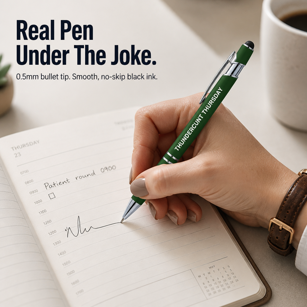 QuipQuirk — Vent Through The Week With 7 Pens That Say What You Can't - Esilora