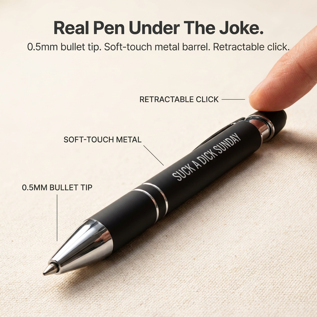 QuipQuirk — Vent Through The Week With 7 Pens That Say What You Can't - Esilora