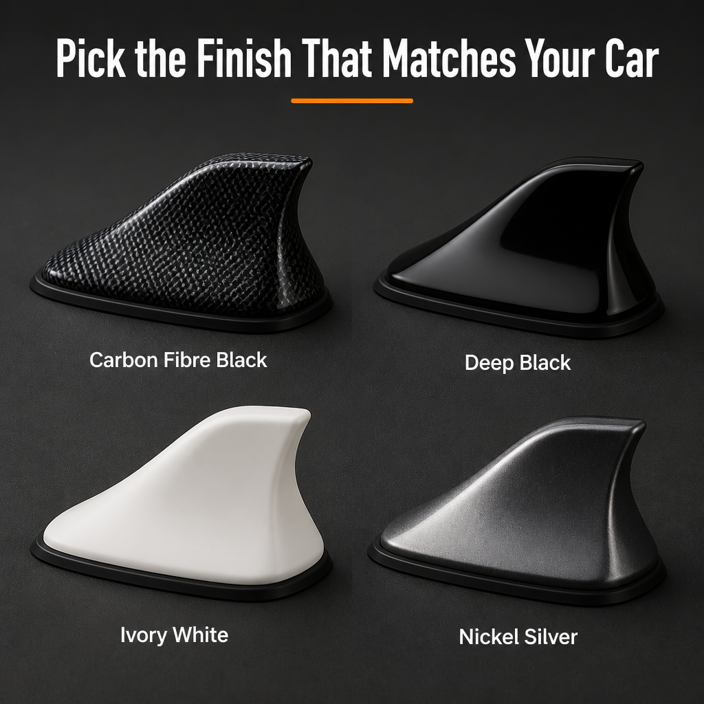 PulseFin — Swap Your Ugly Whip Antenna for That Clean Factory Shark-Fin Look - Esilora