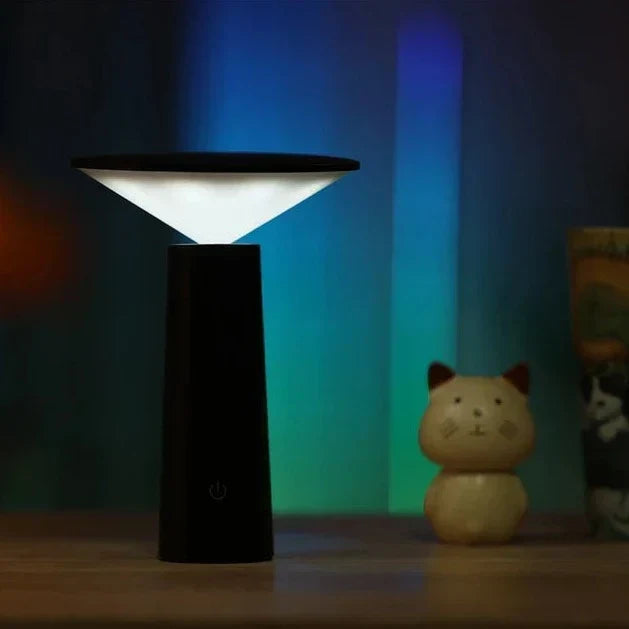 Modern Minimalist LED Table Lamp — Cordless Dimmable Design