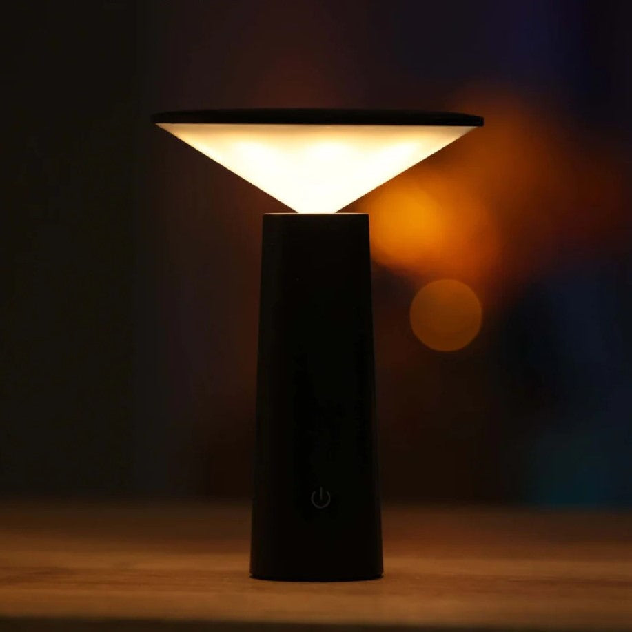 Modern Minimalist LED Table Lamp — Cordless Dimmable Design