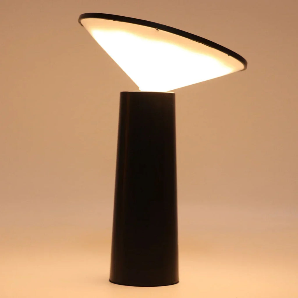 Modern Minimalist LED Table Lamp — Cordless Dimmable Design