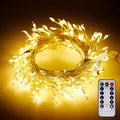 Instalație luminoasă LED cu lumină albă caldă - fir flexibil din cupru