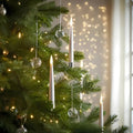 LED Christmas Tree Candles — Remote Control, Battery Powered