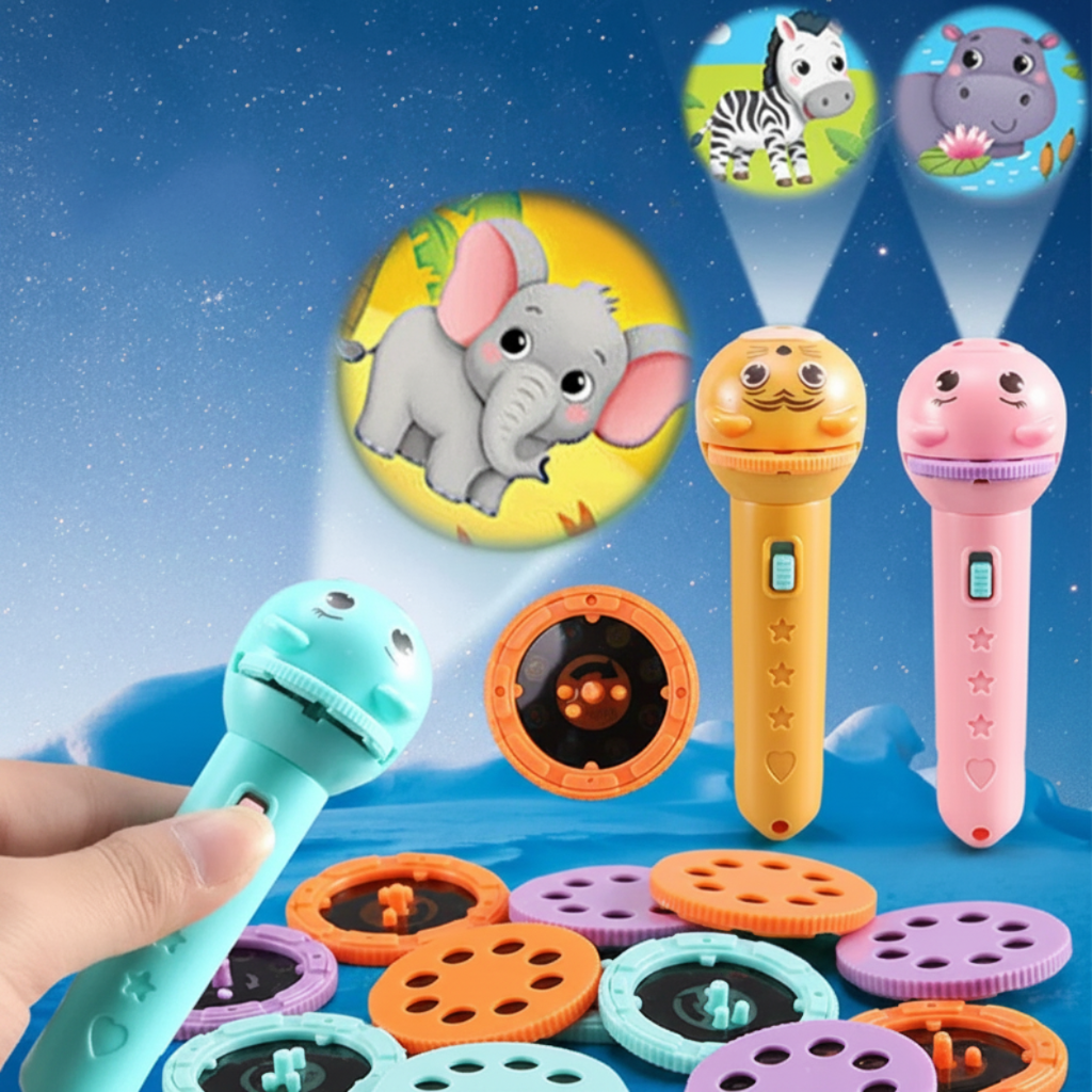 Story Projector Flashlight for Kids — Creative Picture Toy