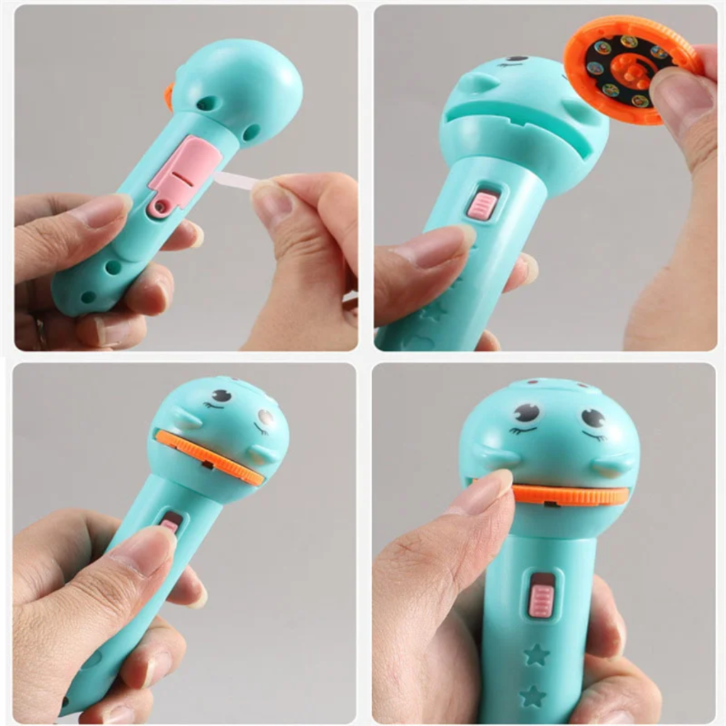 Story Projector Flashlight for Kids — Creative Picture Toy