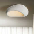 Stropní LED svítidlo ve stylu wabi-sabi — rustikální kov