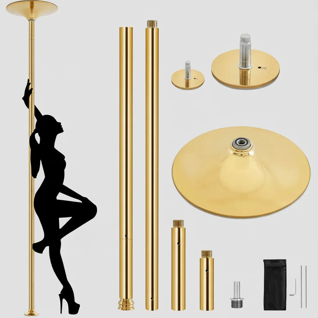 Adjustable Portable Dance and Fitness Training Pole