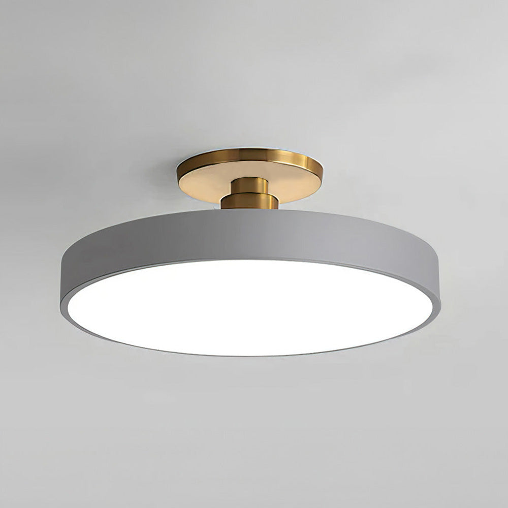 Moderne runde LED-Deckenleuchte – gleichmäßige Helligkeit