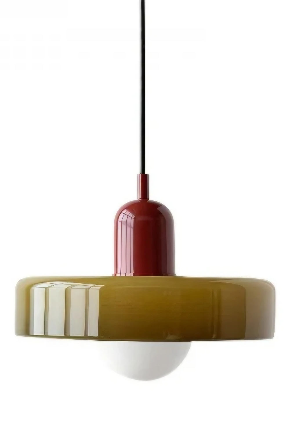 Verdoma Morandi Disc Glass Pendant Light for Modern Dining and Living | Esilora