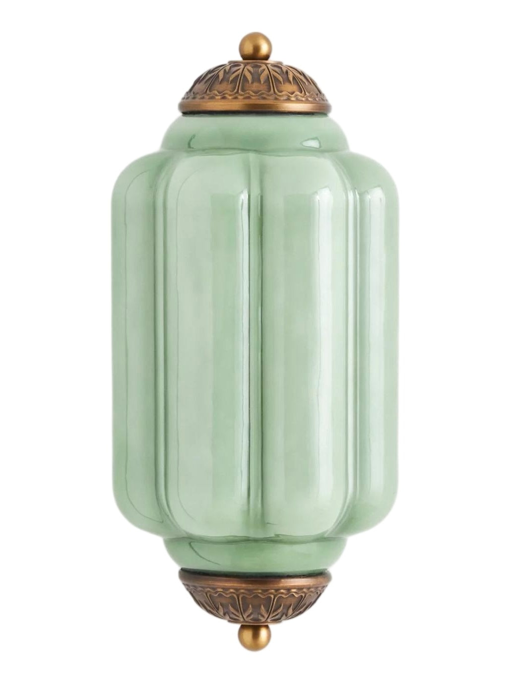 Vintage Milk Glass Flush Eloise Wall Sconce for Bedside Hallway | Esilora