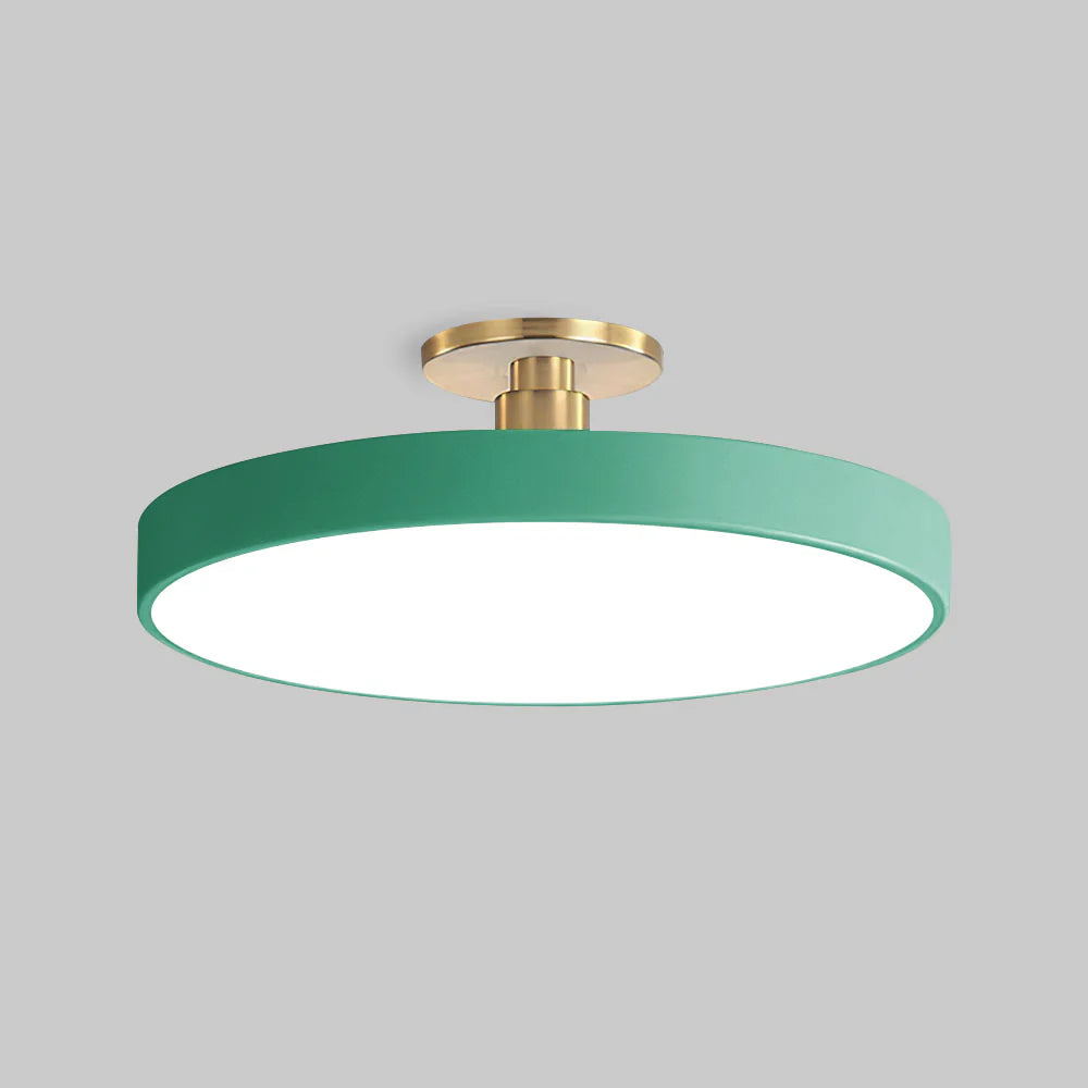 Moderne runde LED-Deckenleuchte – gleichmäßige Helligkeit