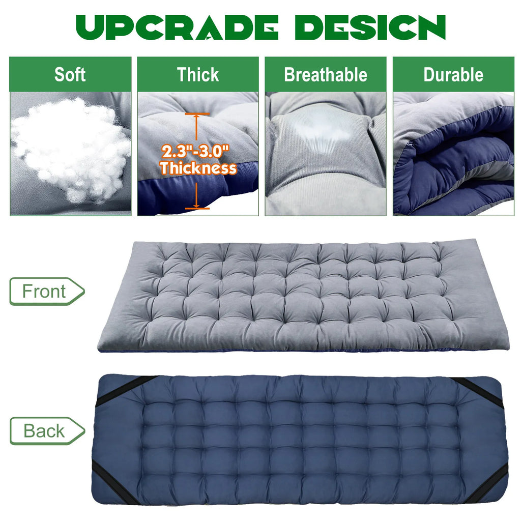 Sturdy Outdoor Folding Camping Bed – Portable Heavy-Duty Design - Esilora