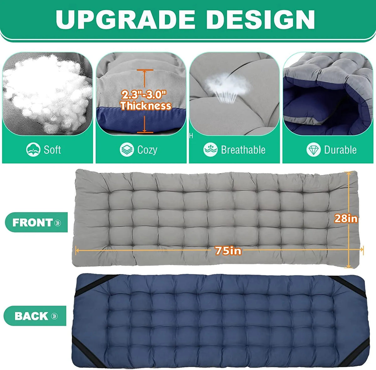 Sturdy Outdoor Folding Camping Bed – Portable Heavy-Duty Design - Esilora