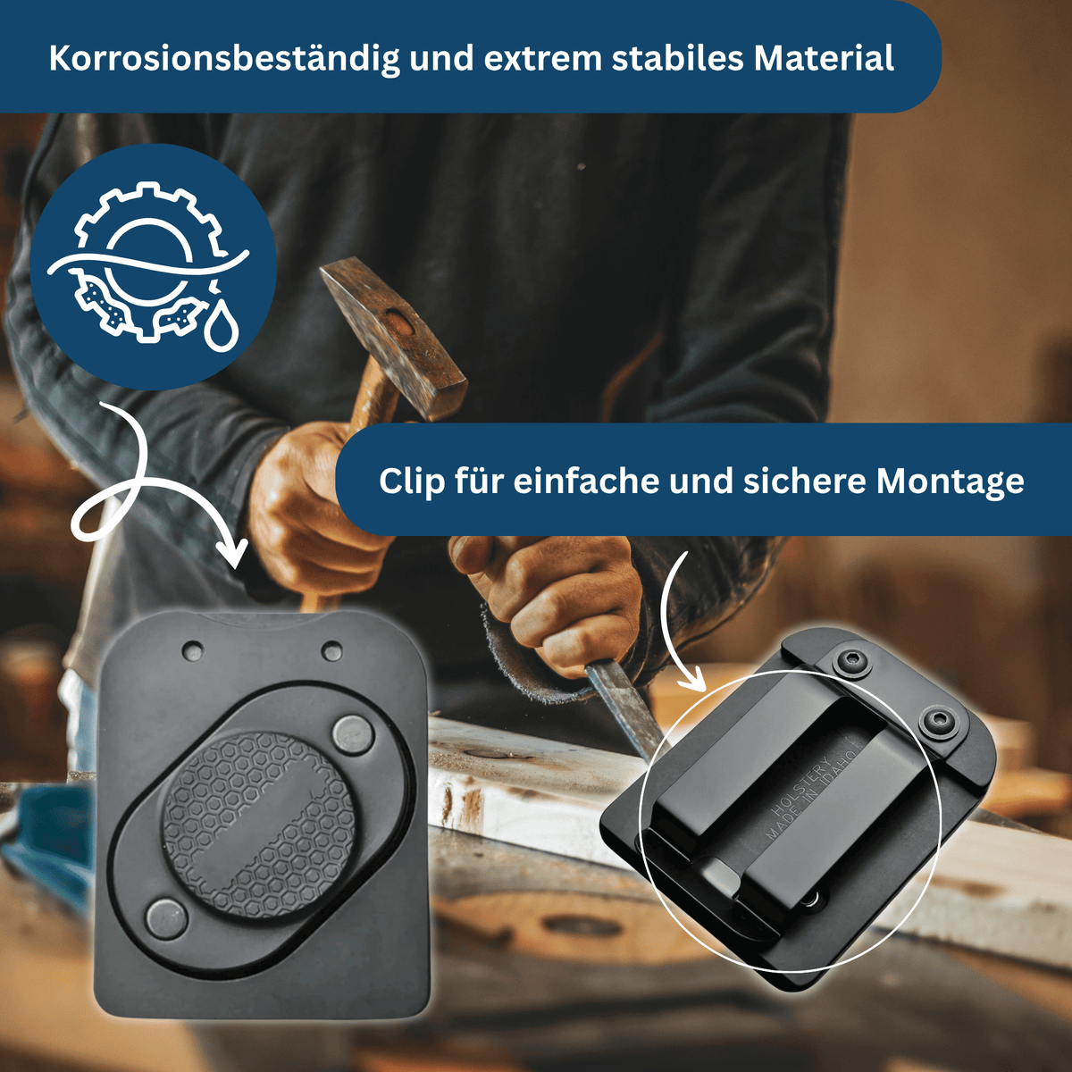 Držák nářadí s magnetickým nástěnným uchycením - Esilora